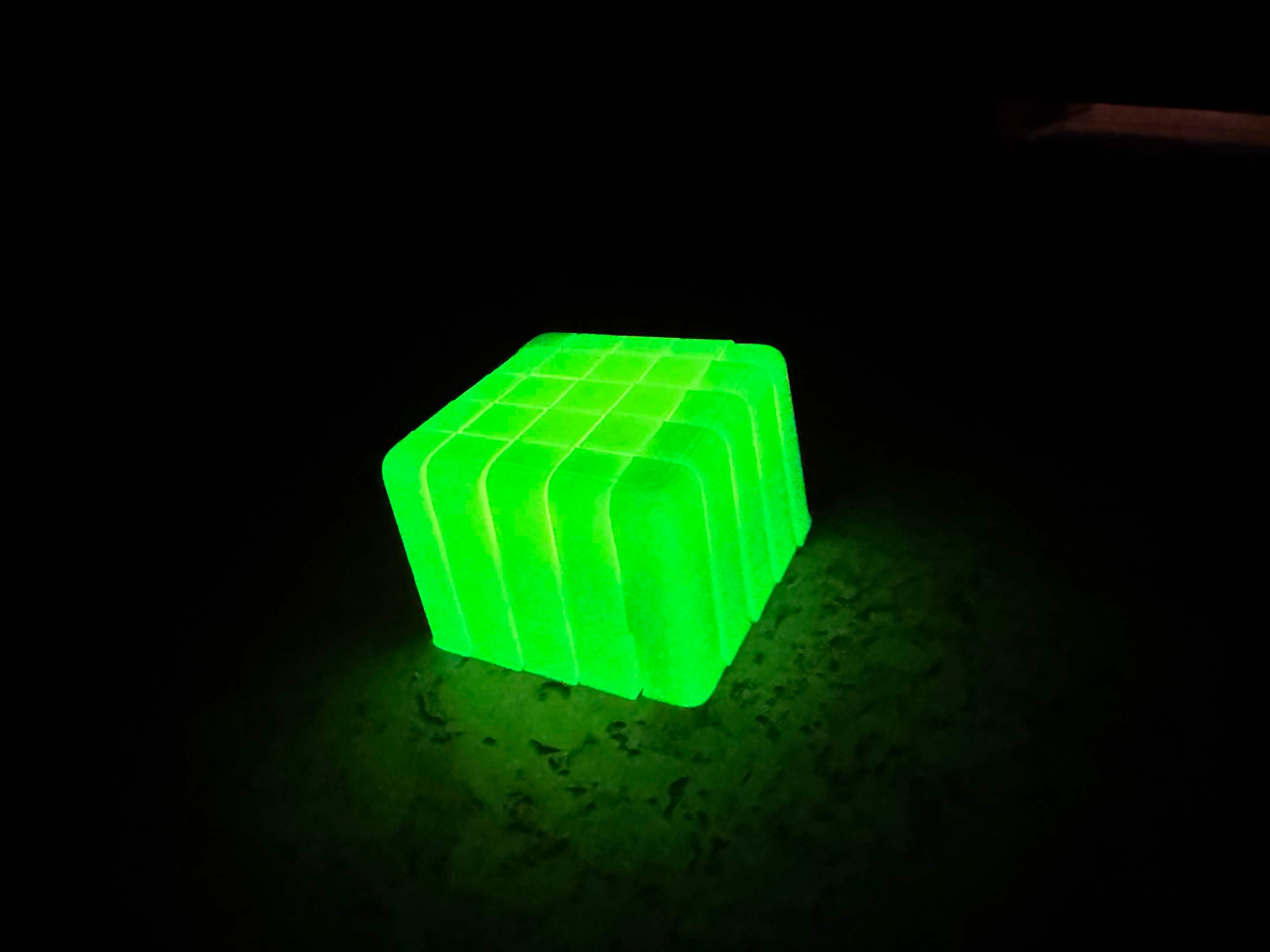 Luminescent Slider Cube