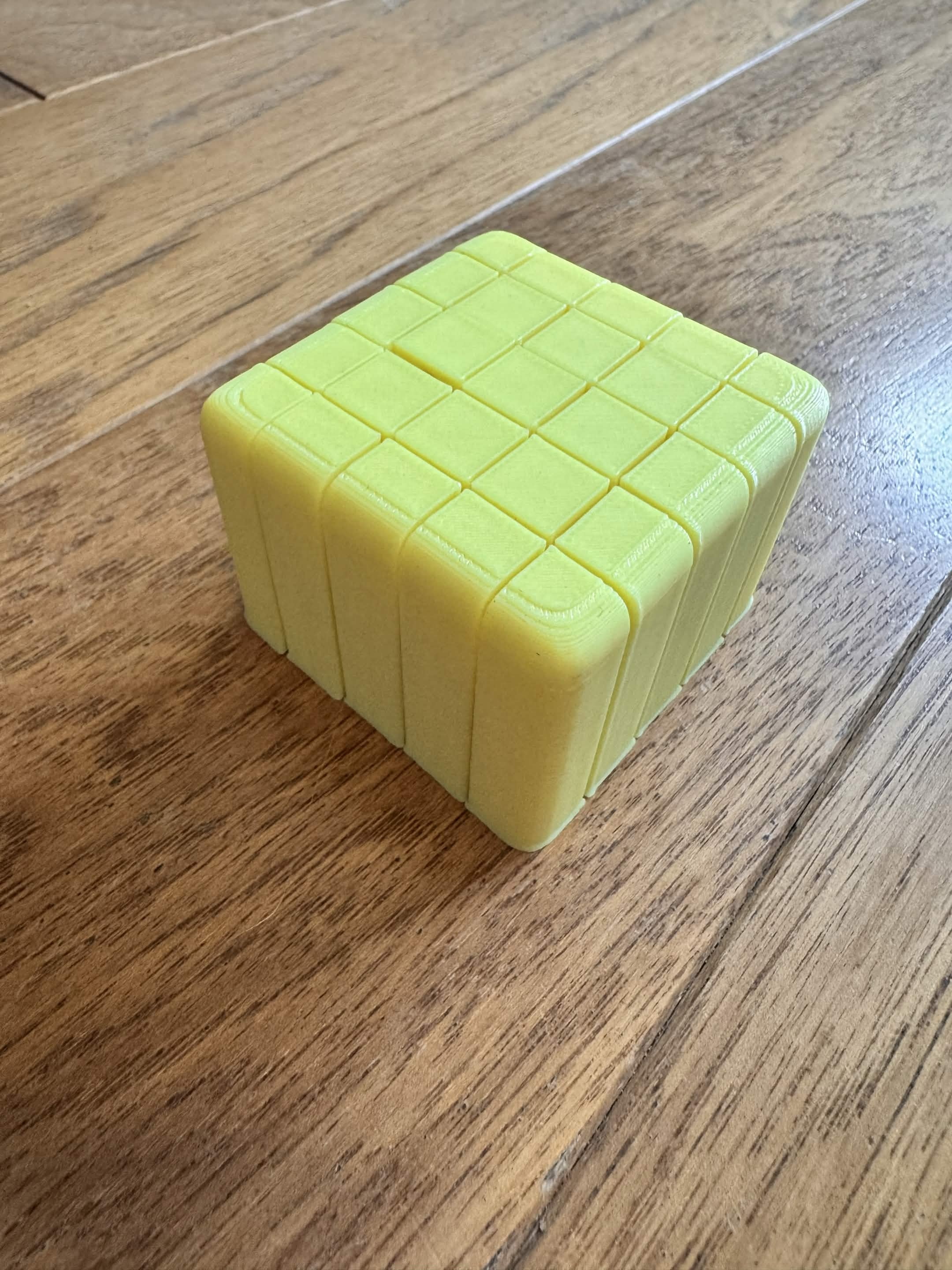 Luminescent Slider Cube